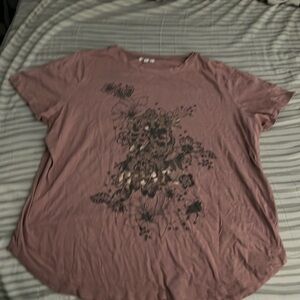 Maurices Pink Faith, Love, Grace shirt